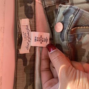 H&M’s LOGG army fatigue jeans size 14